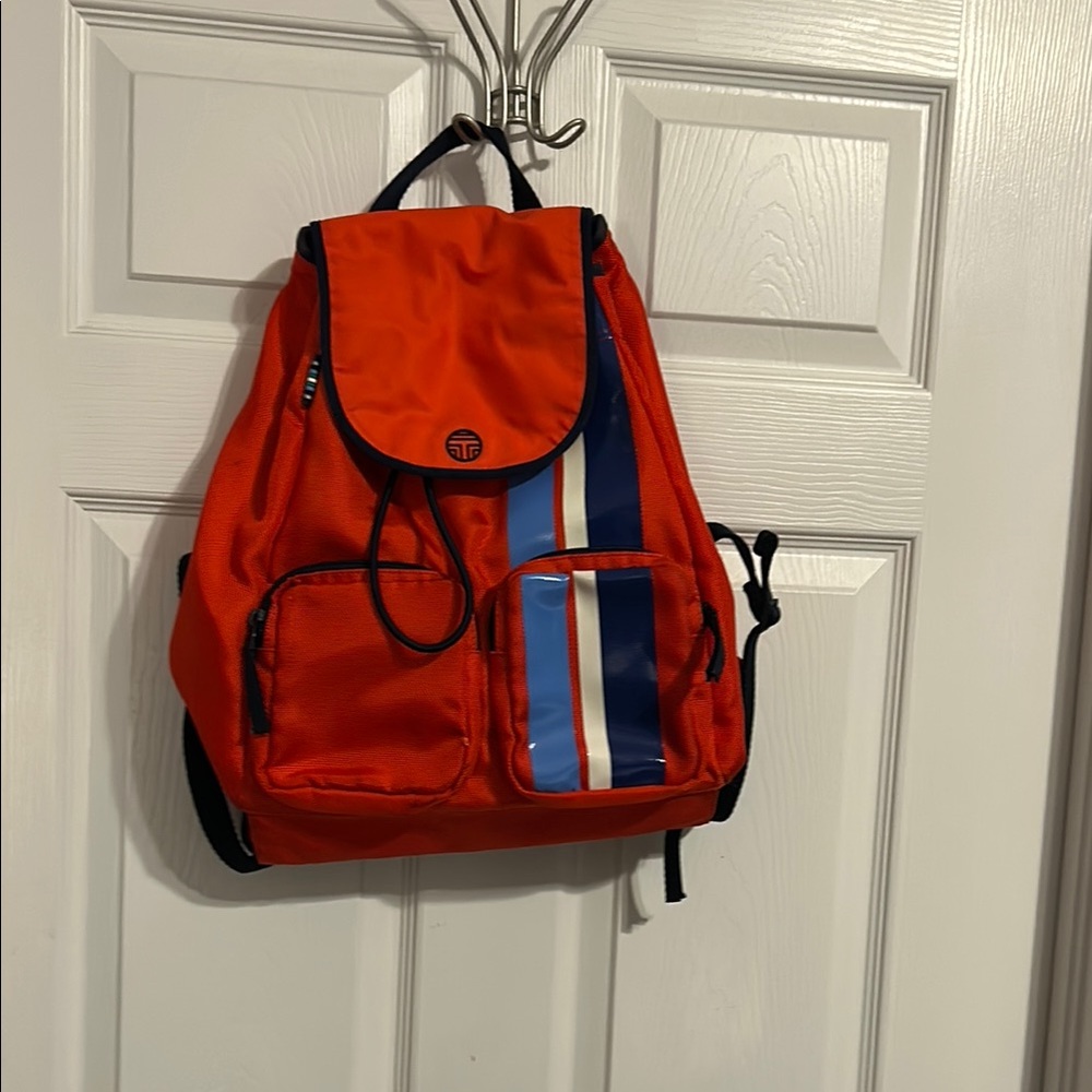 Red and Blue Backpack